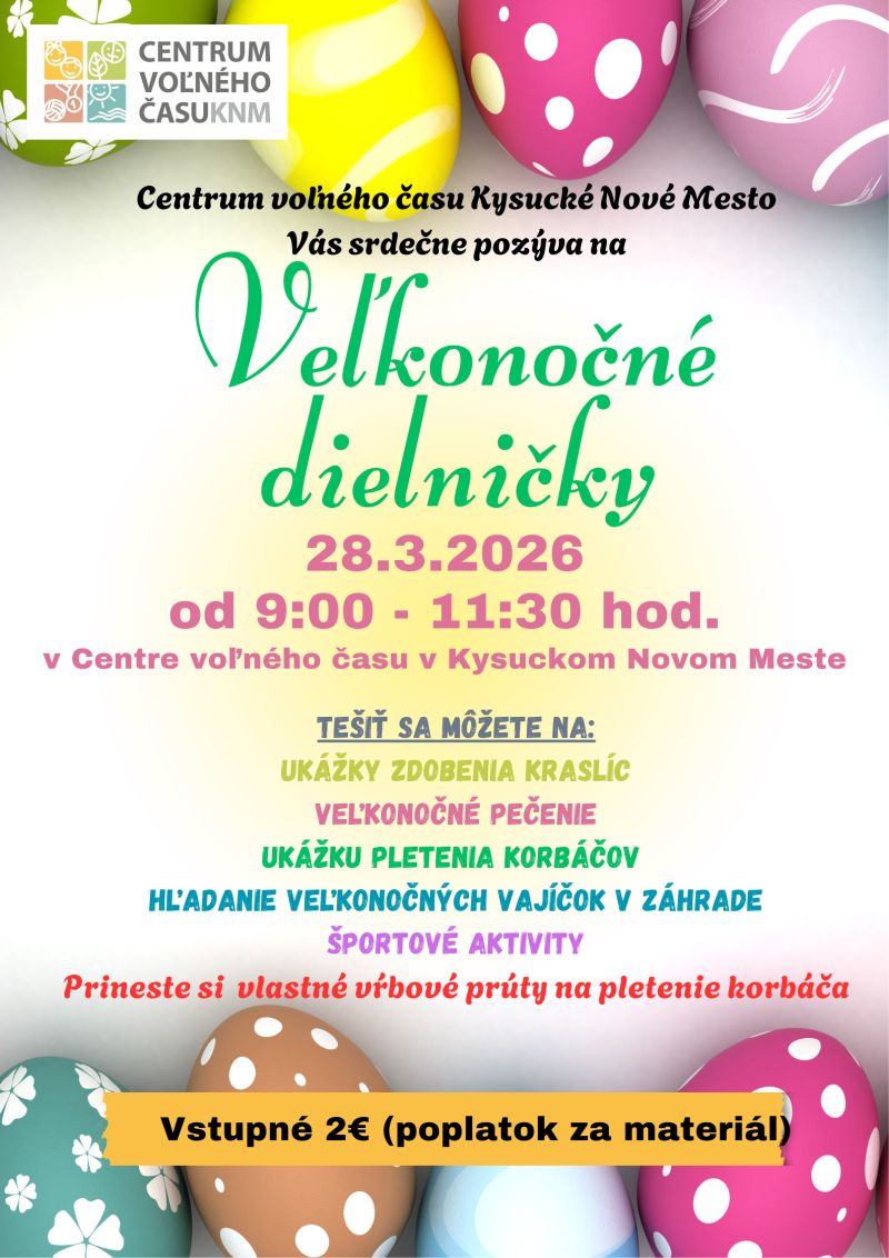 Veľkonočné dielničky